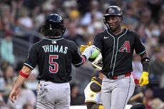 Perdomo conecta grand slam y Pfaadt lanza ocho entradas para que Diamondbacks derroten 8-2 a Padres