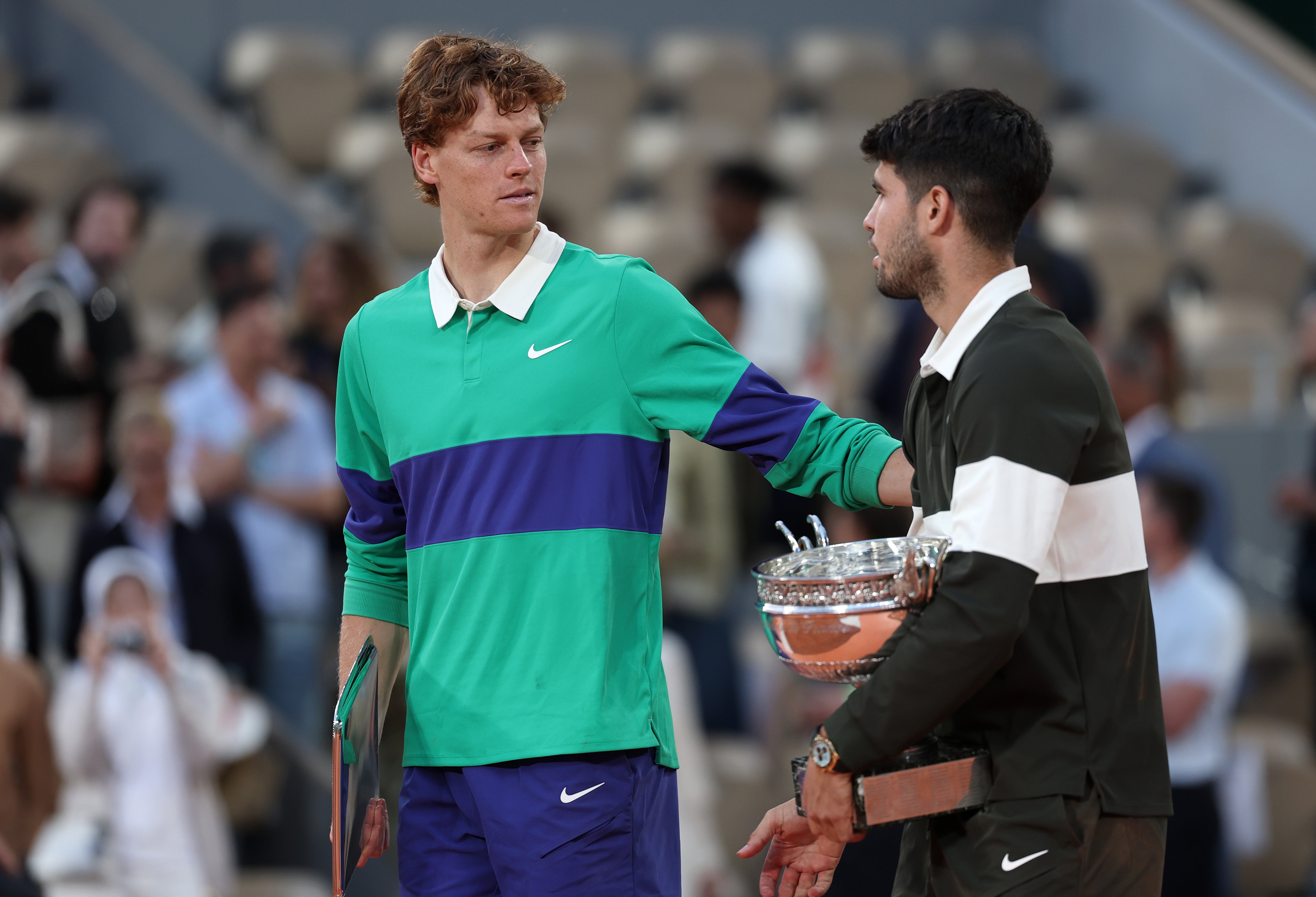 Sinner podría tener su revancha frente a Carlos Alcaraz, tras la intensa batalla que protagonizaron en el Abierto de Francia