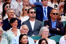 Wimbledon hoy: Leonardo DiCaprio y Roger Federer se roban los focos