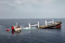 Finaliza búsqueda de desaparecidos tras hundimiento de barco por rebeldes hutíes en el mar Rojo