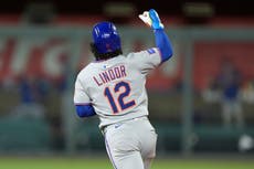 Mark Vientos y Francisco Lindor llevan a Mets a victoria 8-3 sobre Reales
