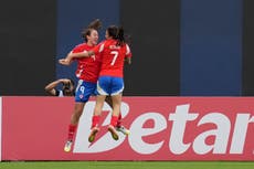 Chile debuta con goleada ante Perú en la Copa América Femenina
