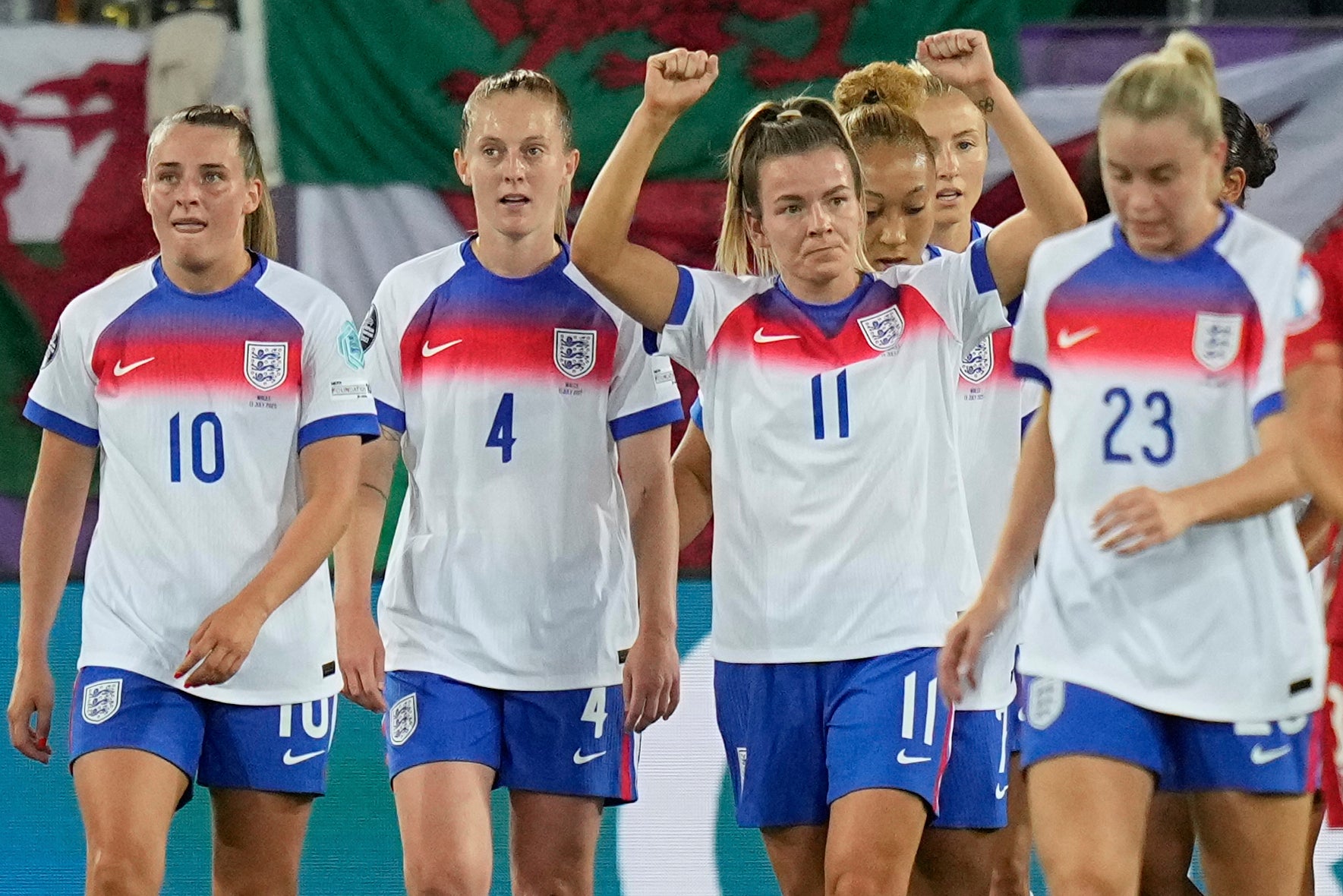 Eurocopa 2025: Inglaterra aplasta a Gales 6-1 y se enfrentará a Suecia en cuartos de final