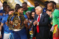 Mundial de Clubes: jugadores reaccionan a la irrupción de Trump en ceremonia final