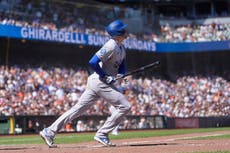 Sencillo de Freeman en la 11ª corona remontada de Dodgers, que vencen 5-2 a Gigantes