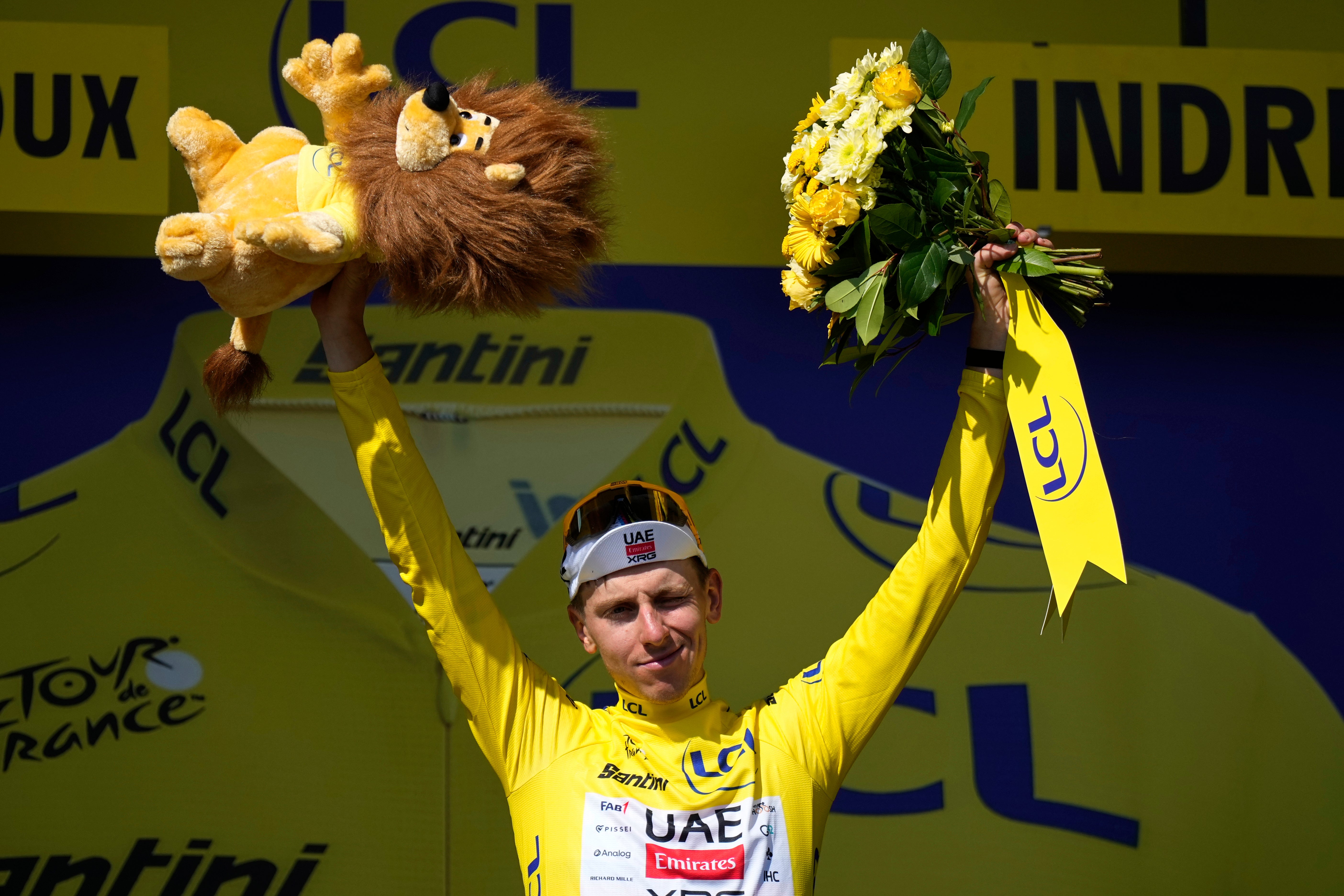Pogacar ya suma cuatro jornadas vestido de amarillo en la edición 2025 del Tour