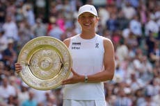 Iga Swiatek asciende a la tercera posición tras ganar Wimbledon y Sinner sigue como número 1