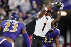 Ja'Marr Chase y Justin Jefferson empatan como los mejores receptores de la NFL según votación de AP