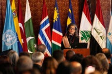 Bloque de países reunidos en Colombia acuerdan impedir suministro de armas y combustible a Israel