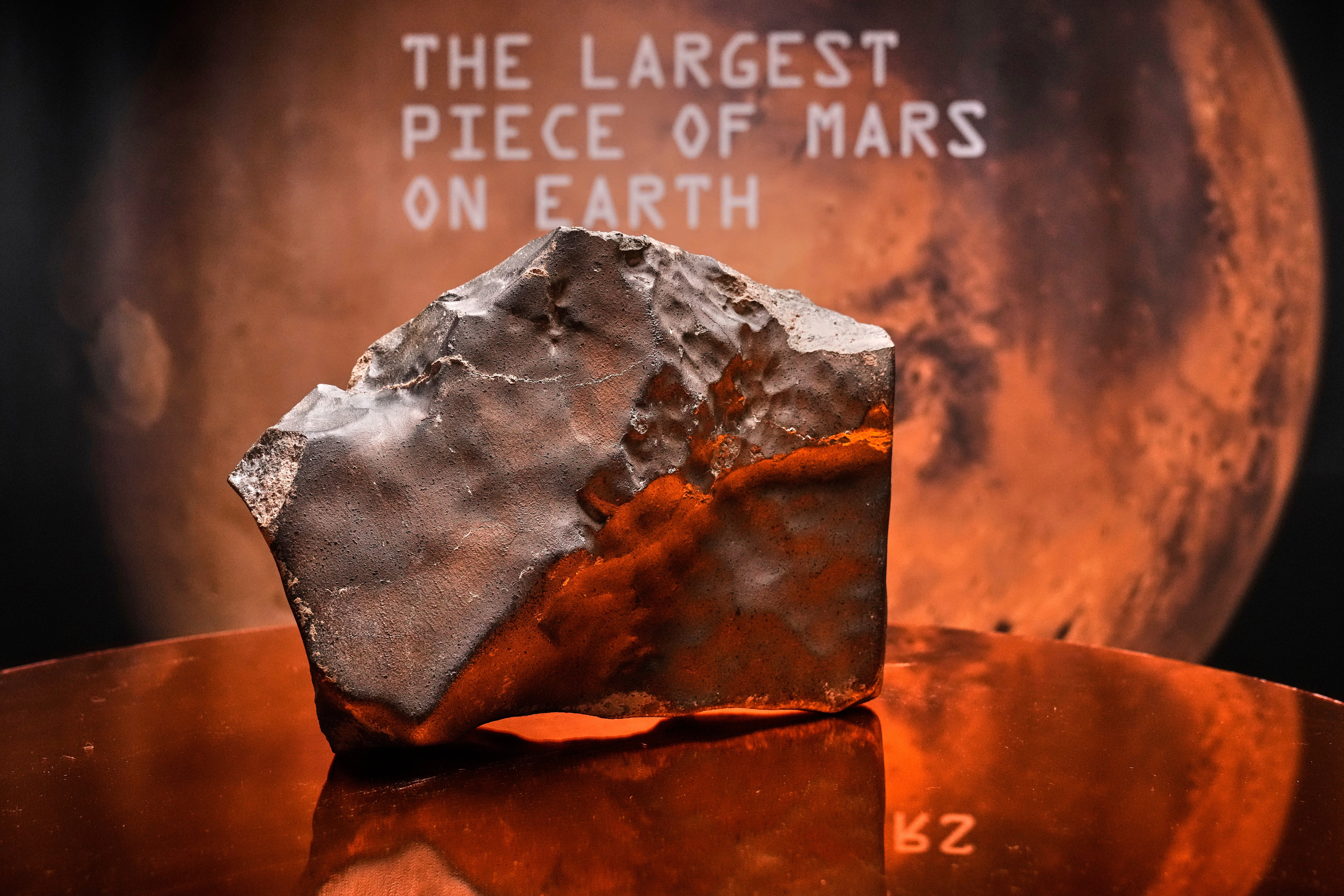 METEORITO MARCIANO-SUBASTA