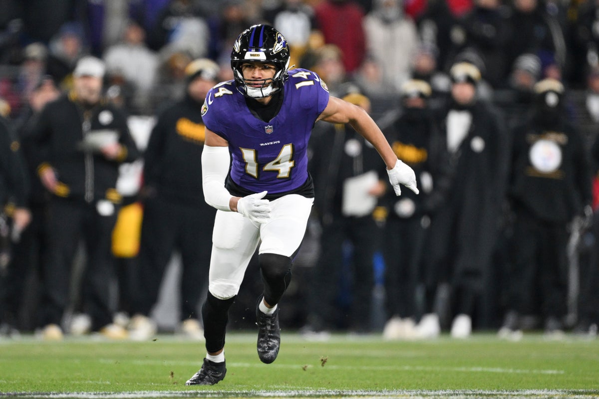 Kyle Hamilton in action for the Baltimore Ravens.