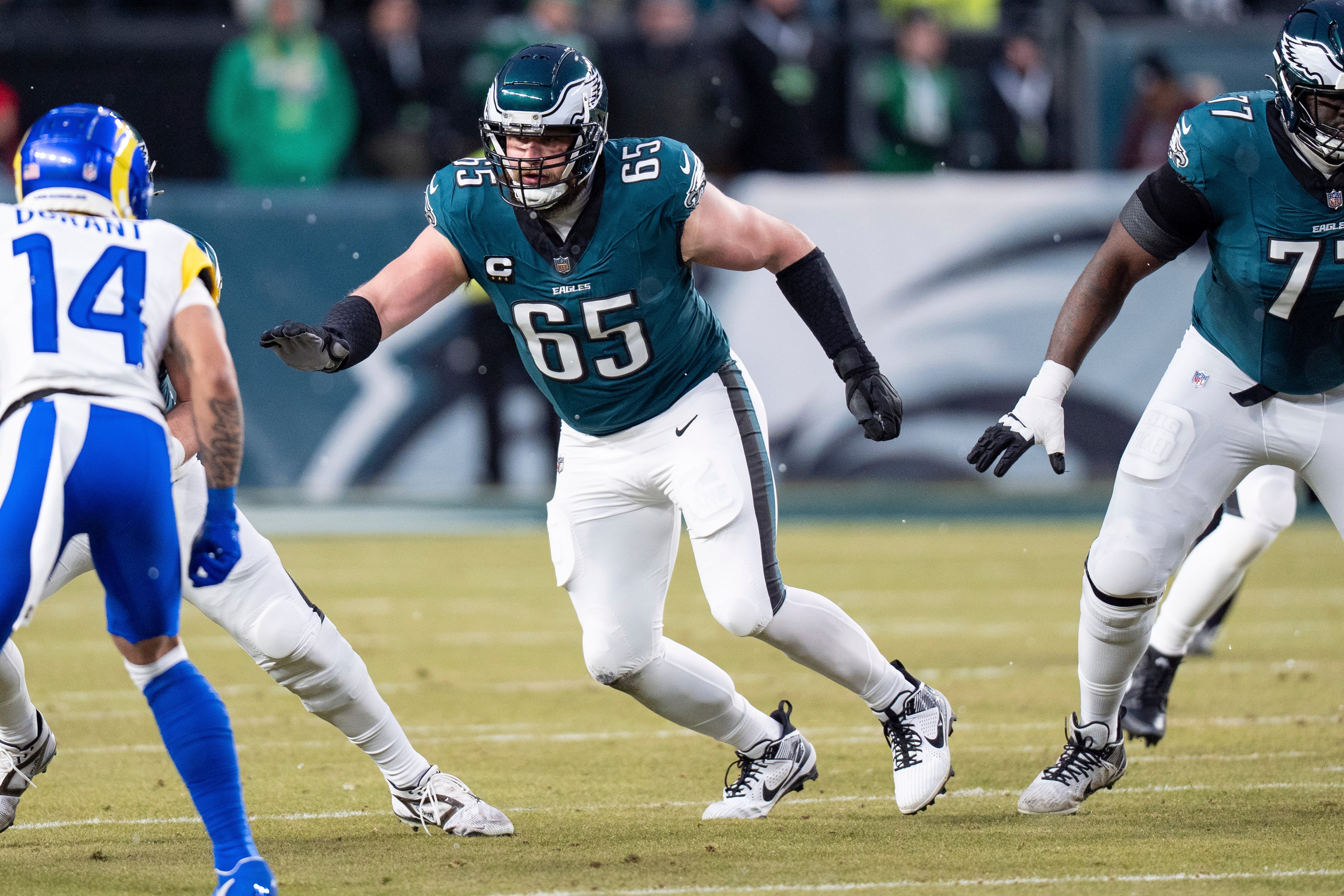 Lane Johnson es elegido por la AP el mejor tackle ofensivo de la NFL