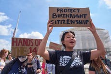 Orden de Trump sobre ciudadanía por nacimiento permanecerá bloqueada tras fallo de Corte Suprema