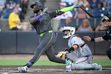 Junior Caminero dispara dos jonrones, Yandy Díaz pega grand slam y los Rays vencen 11-1 a Orioles
