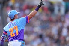 Jonrones de McMahon y Beck llevan a colistas Rockies hacia victoria 6-4 sobre Mellizos