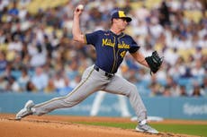 Quinn Priester domina a Dodgers y Cerveceros ganan por 2-0 para ampliar a 8 su racha triunfal