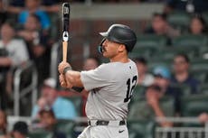 Jonrón de Grisham en el noveno completa remontada de Yankees ante Bravos