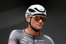 Mathieu van der Poel abandona el Tour de Francia por diagnóstico de neumonía