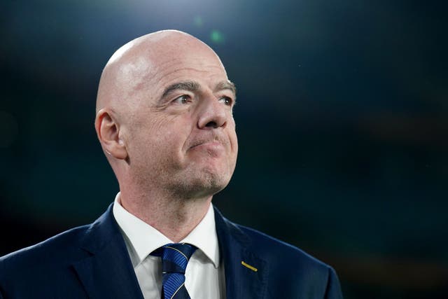 <p>Gianni Infantino, presidente de la FIFA</p>