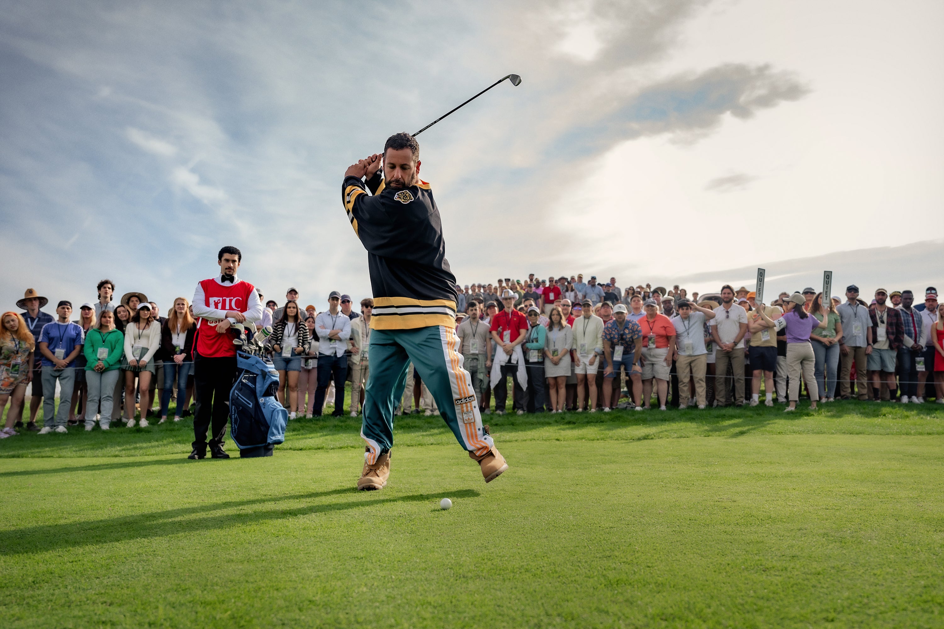 Adam Sandler en 'Happy Gilmore 2' de Netflix