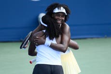Venus Williams gana un partido de dobles en Washington en su primer torneo en más de un año