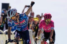 Tour: Paret-Peintre se lleva la etapa en Mont Ventoux y Pogačar castiga a Vingegaard otra vez