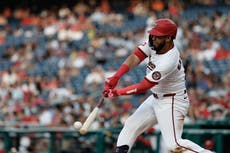 Nacionales vencen 6-1 a Rojos con explosiva quinta entrada