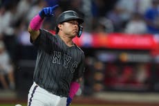Jonrón de Álvarez ayuda a los Mets a vencer nuevamente a los Angelinos