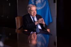 Guterres advierte sobre el cambio climático: "Necesitamos seguir luchando"
