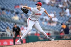 Nick Lodolo lanza su primer juego completo y Rojos blanquean 5-0 a Nacionales