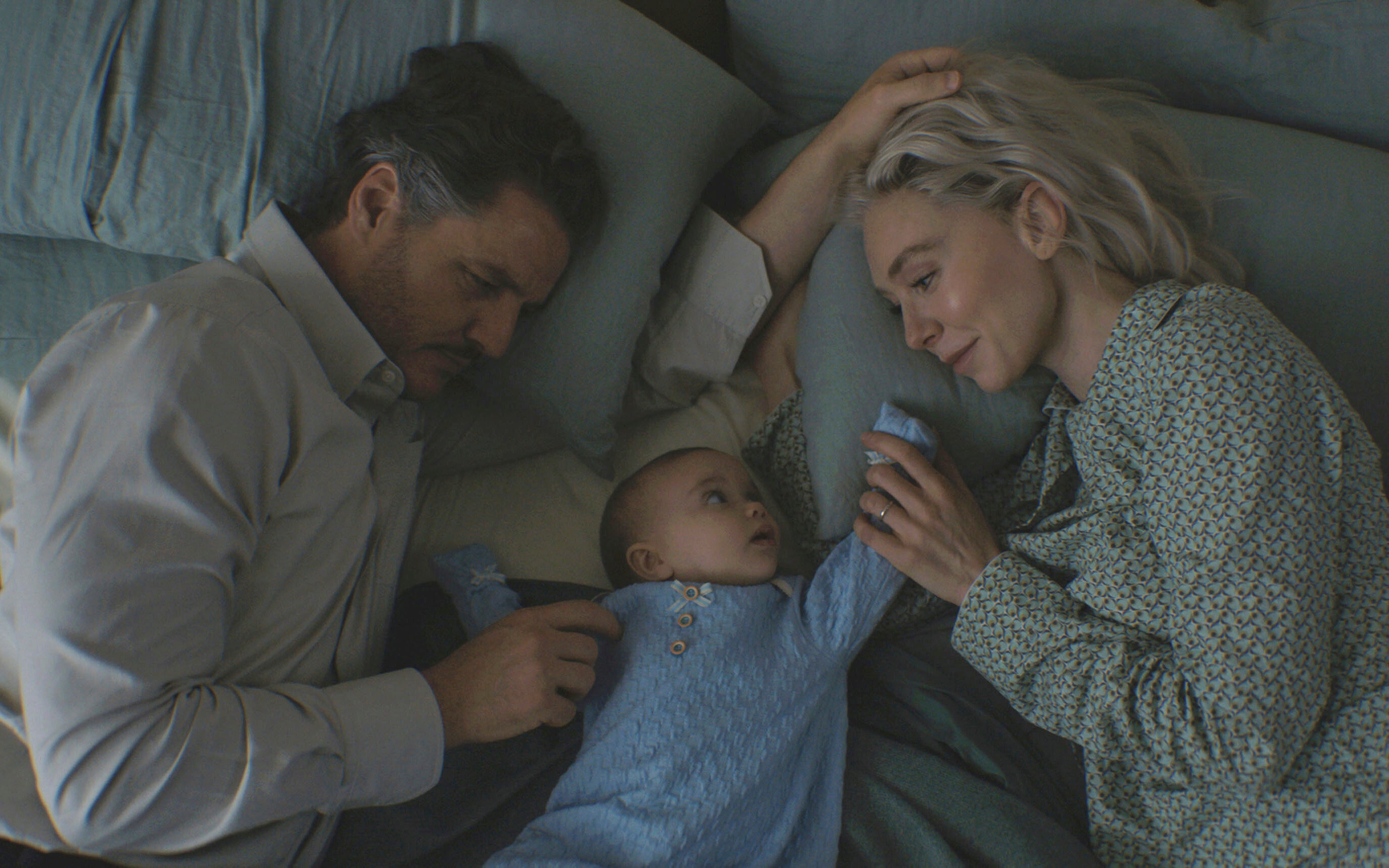 Pedro Pascal y Vanessa Kirby en 'Los Cuatro Fantásticos: primeros pasos'.