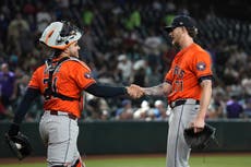 Walker impulsa carrera clave en la novena y Astros barren a Diamondbacks