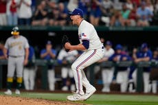 Rangers vencen 2-1 a Atléticos y completan la barrida de la serie