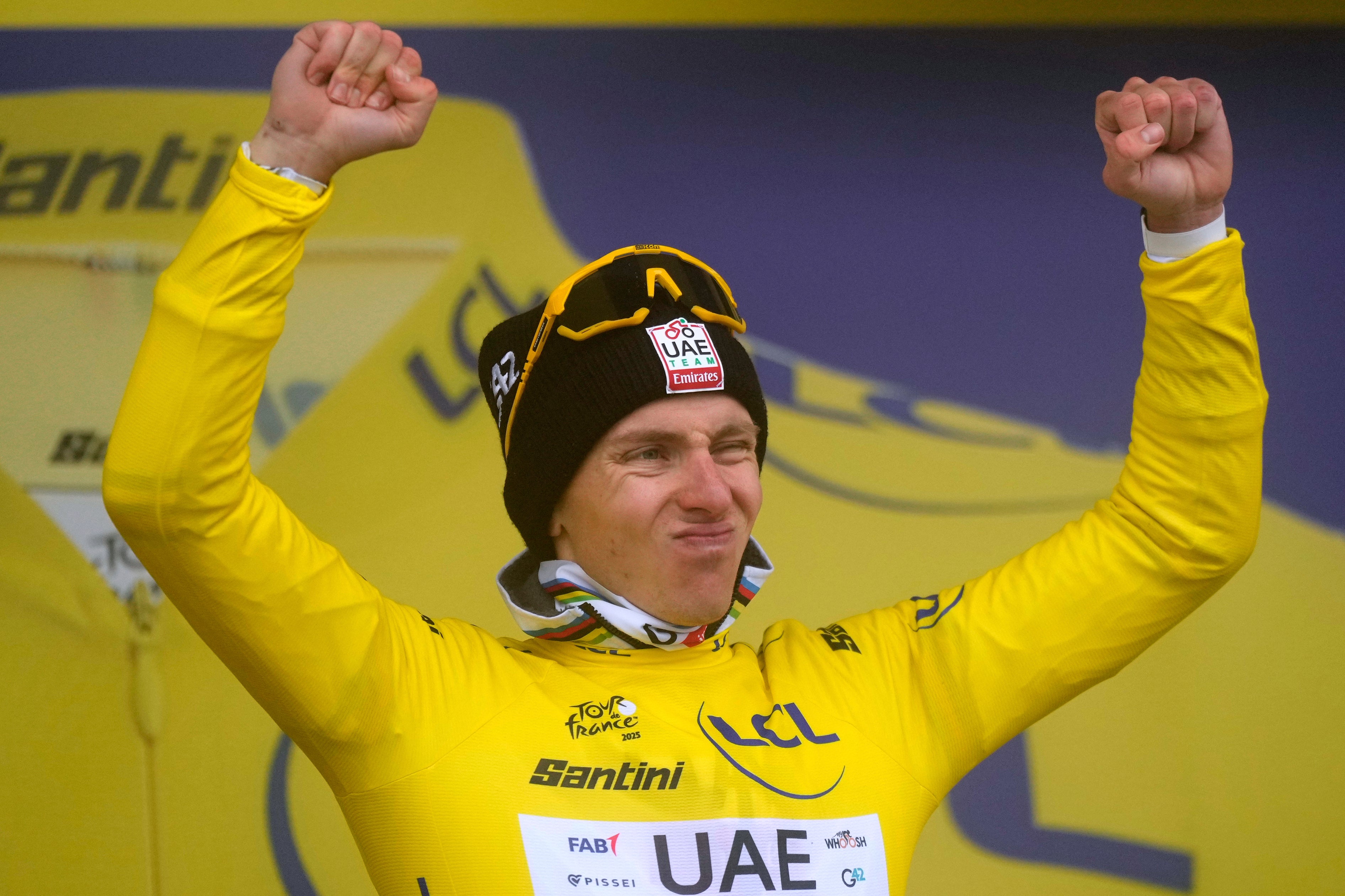 Pogačar resiste ataques de Vingegaard y mantiene el maillot amarillo tras etapa reina del Tour