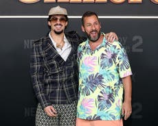 Bad Bunny admite que lloró cuando conoció a Adam Sandler, antes de ‘Happy Gilmore 2’
