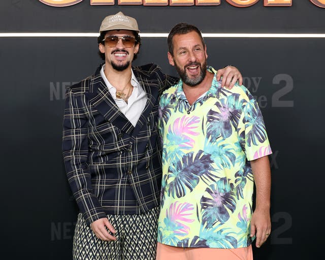 <p>Bad Bunny y Adam Sandler actúan juntos en ‘Happy Gilmore 2’</p>