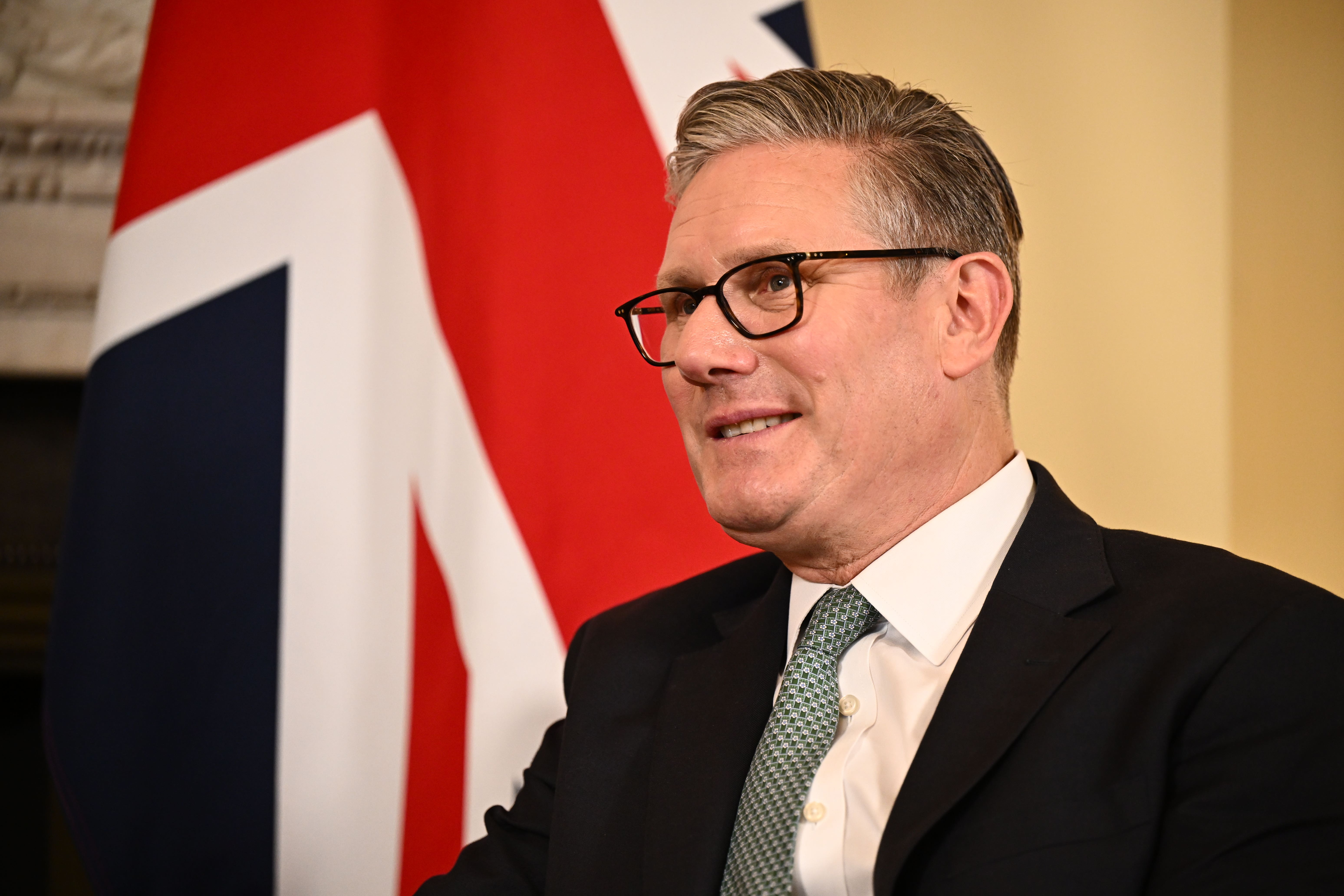 El primer ministro Keir Starmer en Downing Street