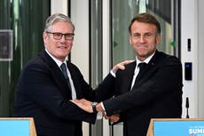 Líderes de Reino Unido, Francia y Alemania presionan a Israel por ayuda en Gaza
