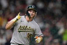 Nick Kurtz es el primer novato en MLB con cuatro jonrones en un juego; Atléticos ganan 15-3 a Astros