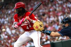 Sencillo de De La Cruz impulsa victoria 6-2 de Rojos ante Rays