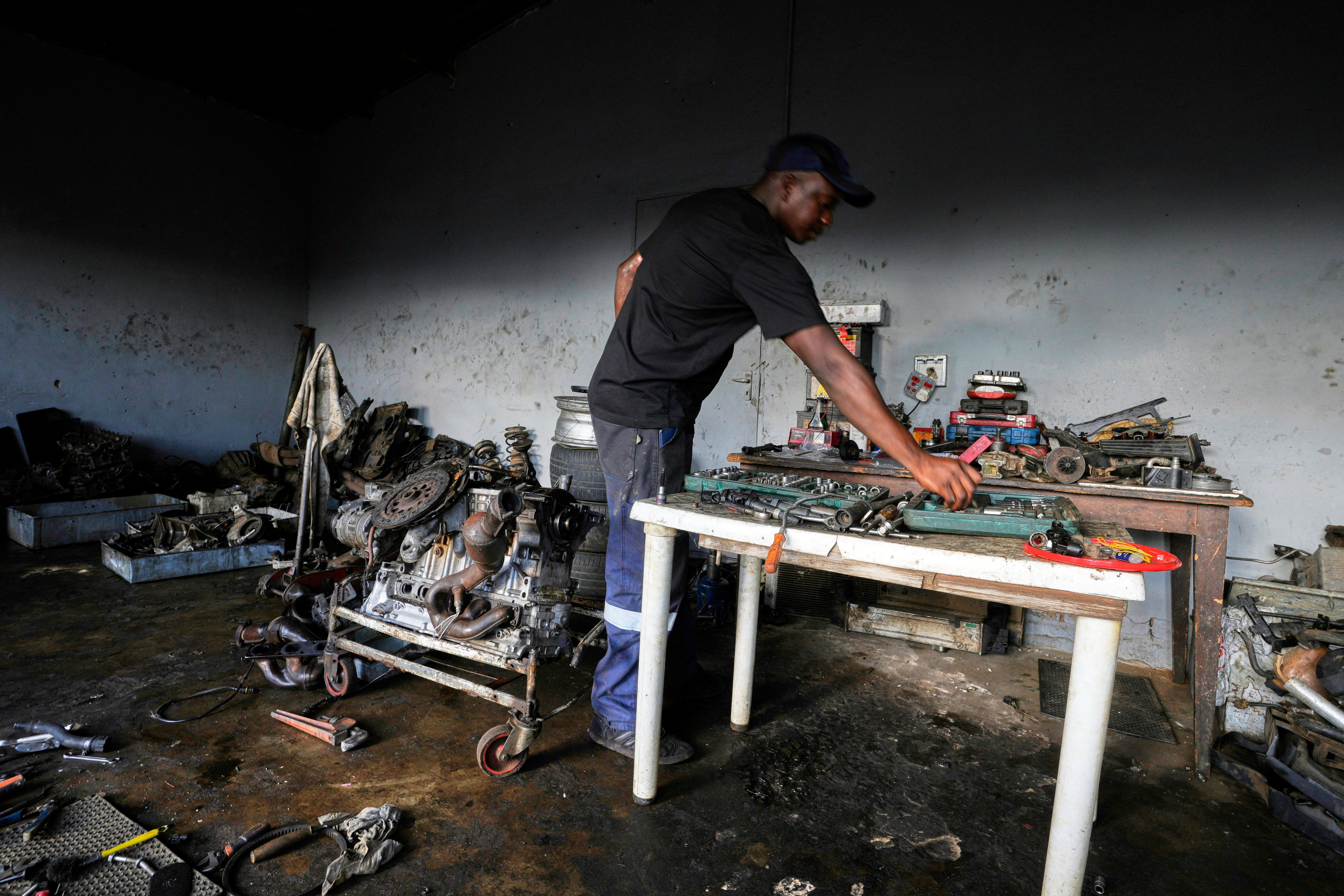 SUDÁFRICA-MECÁNICOS DE AUTOS