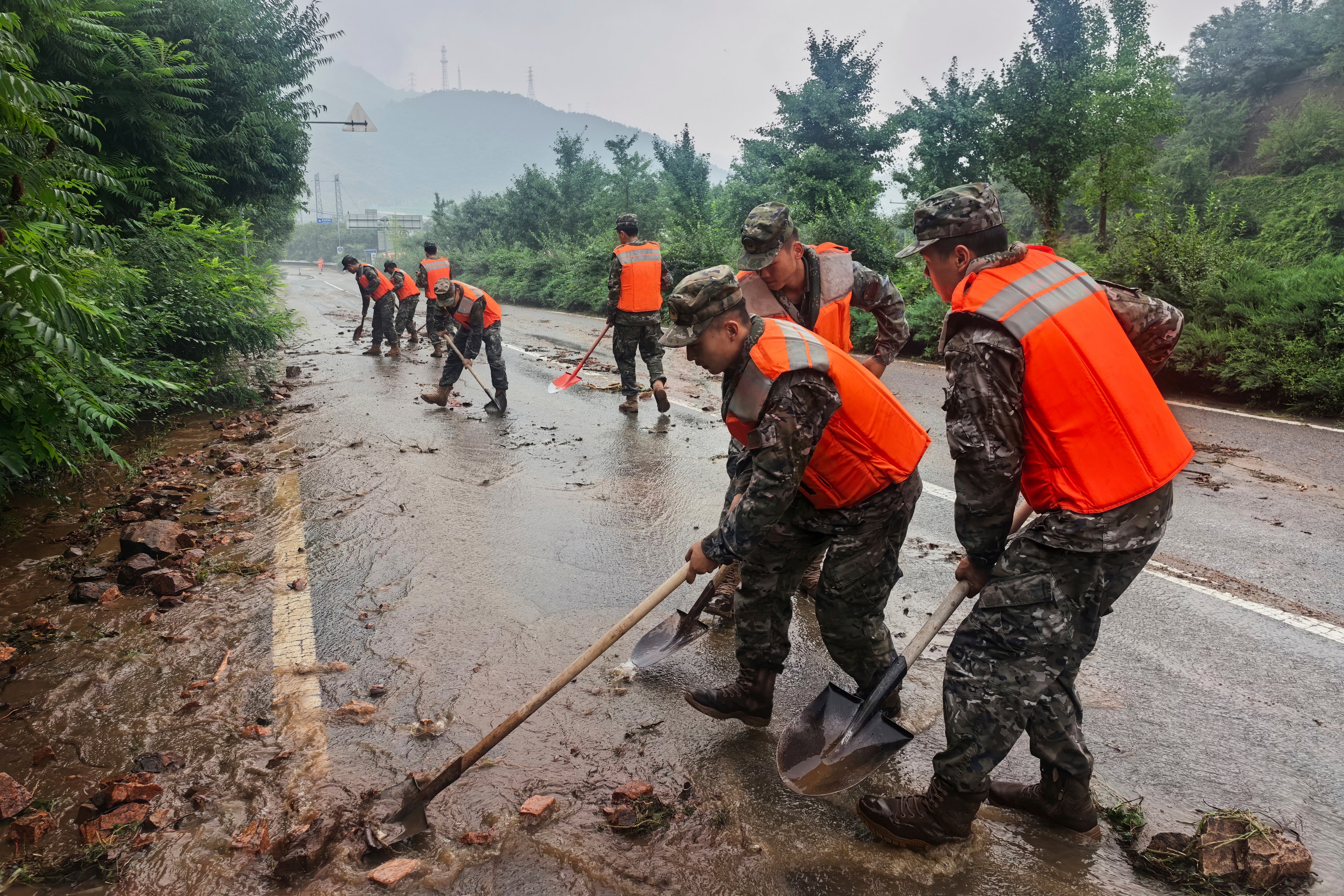 CHINA-INUNDACIONES