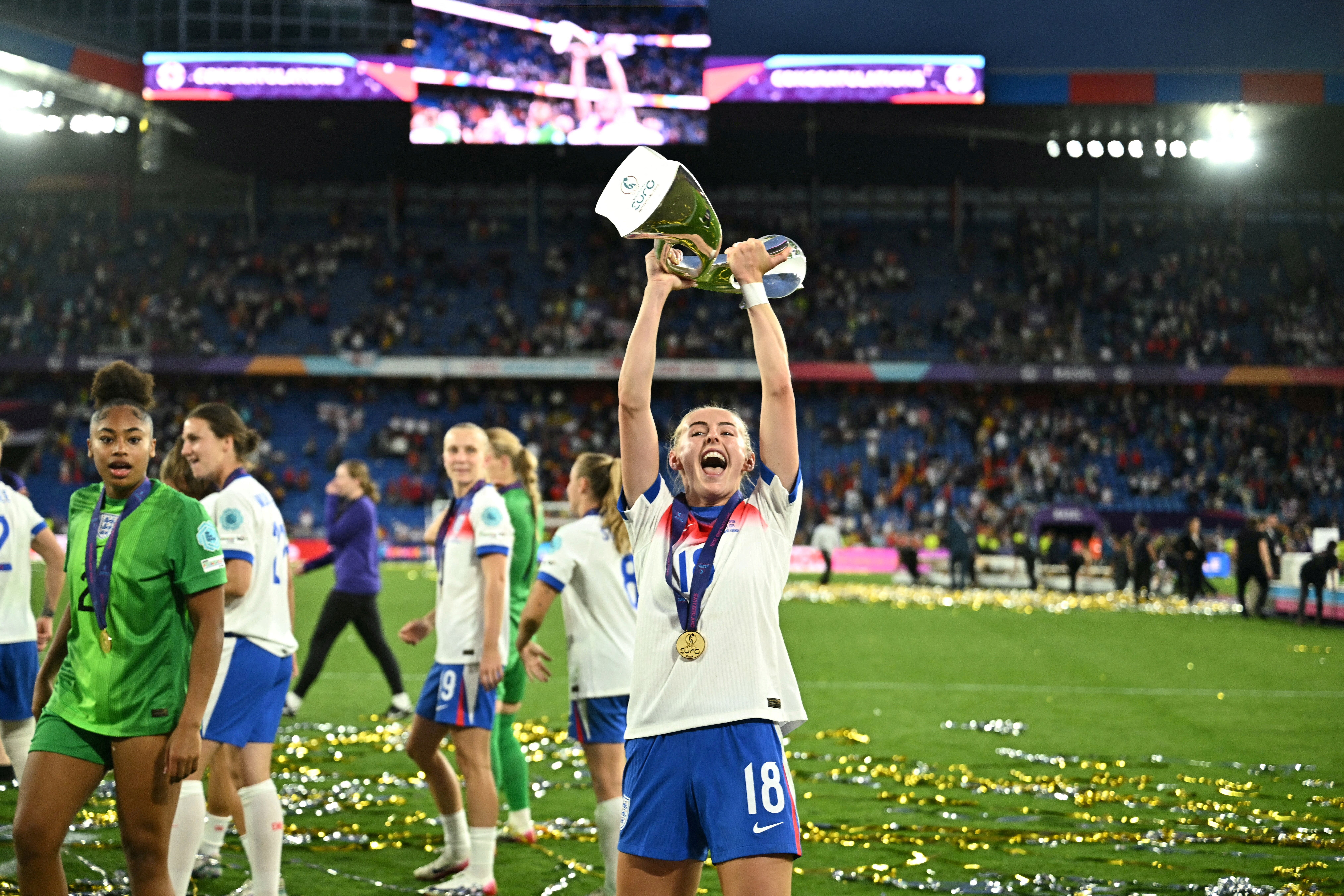Chloe Kelly volvió a ser la heroína de las Lionesses