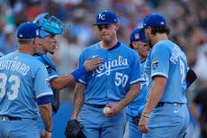 El lanzador de Reales Kris Bubic se perderá el resto de la temporada por lesión en manguito rotador