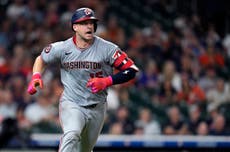 Jonrón decisivo de Riley Adams en la 7ma da triunfo a Nacionales 2-1 frente a Astros
