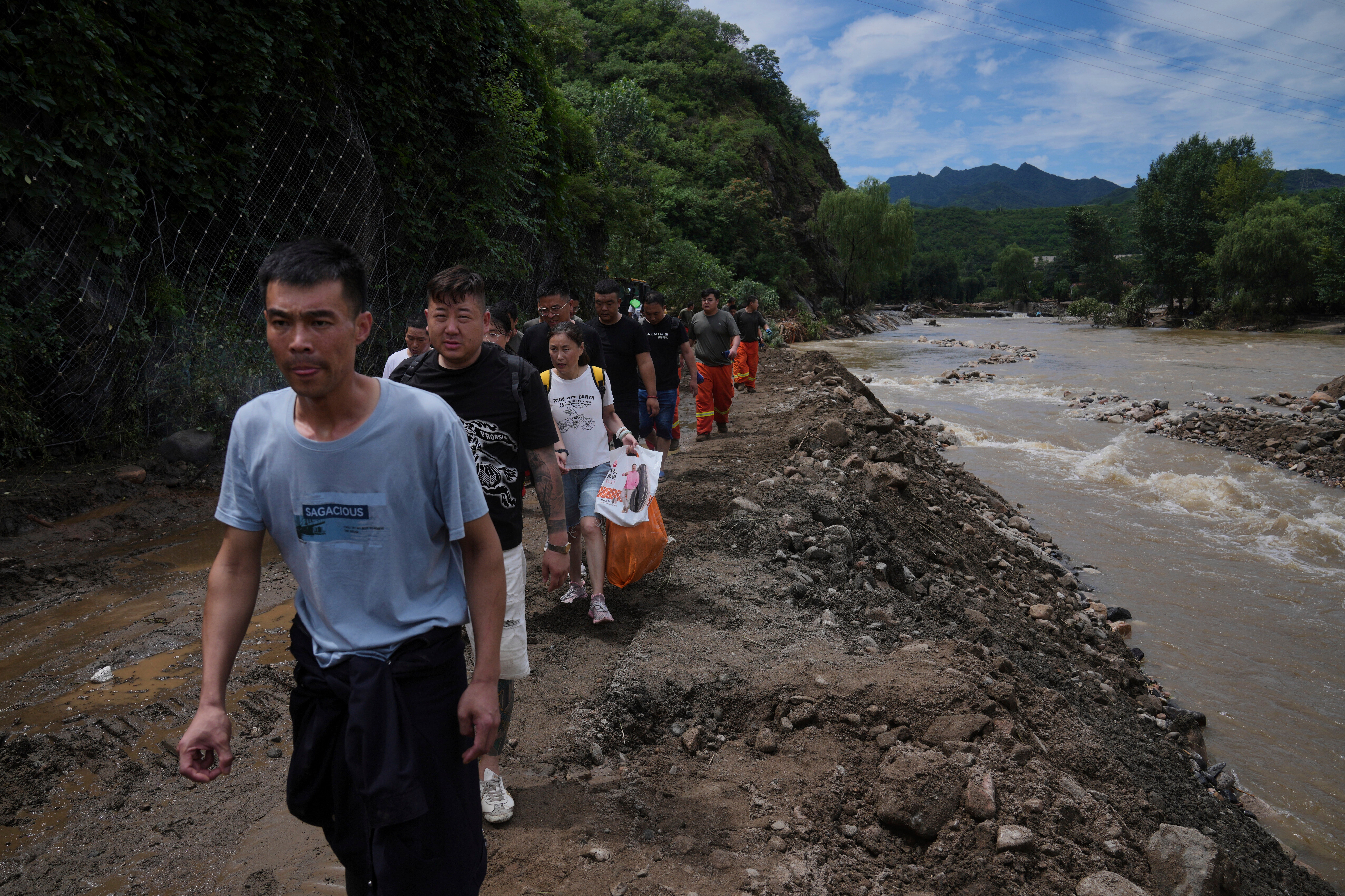 CHINA-INUNDACIONES
