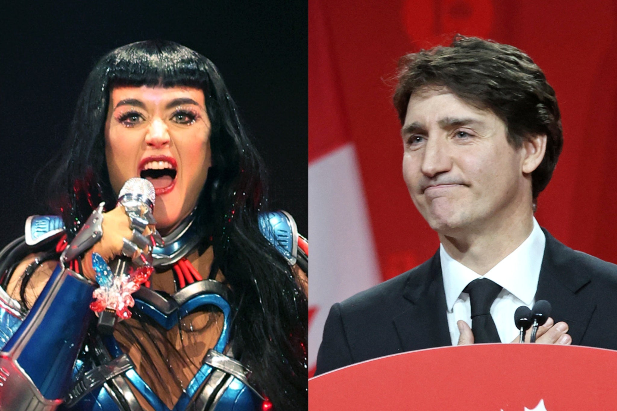 Katy Perry y Justin Trudeau fueron vistos cenando juntos en Canadá