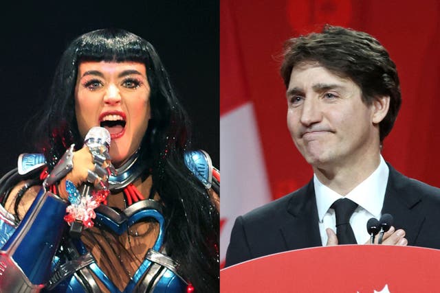 <p>Katy Perry y Justin Trudeau fueron vistos cenando juntos en Canadá</p>