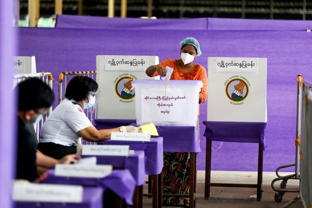MYANMAR ELECCIONES