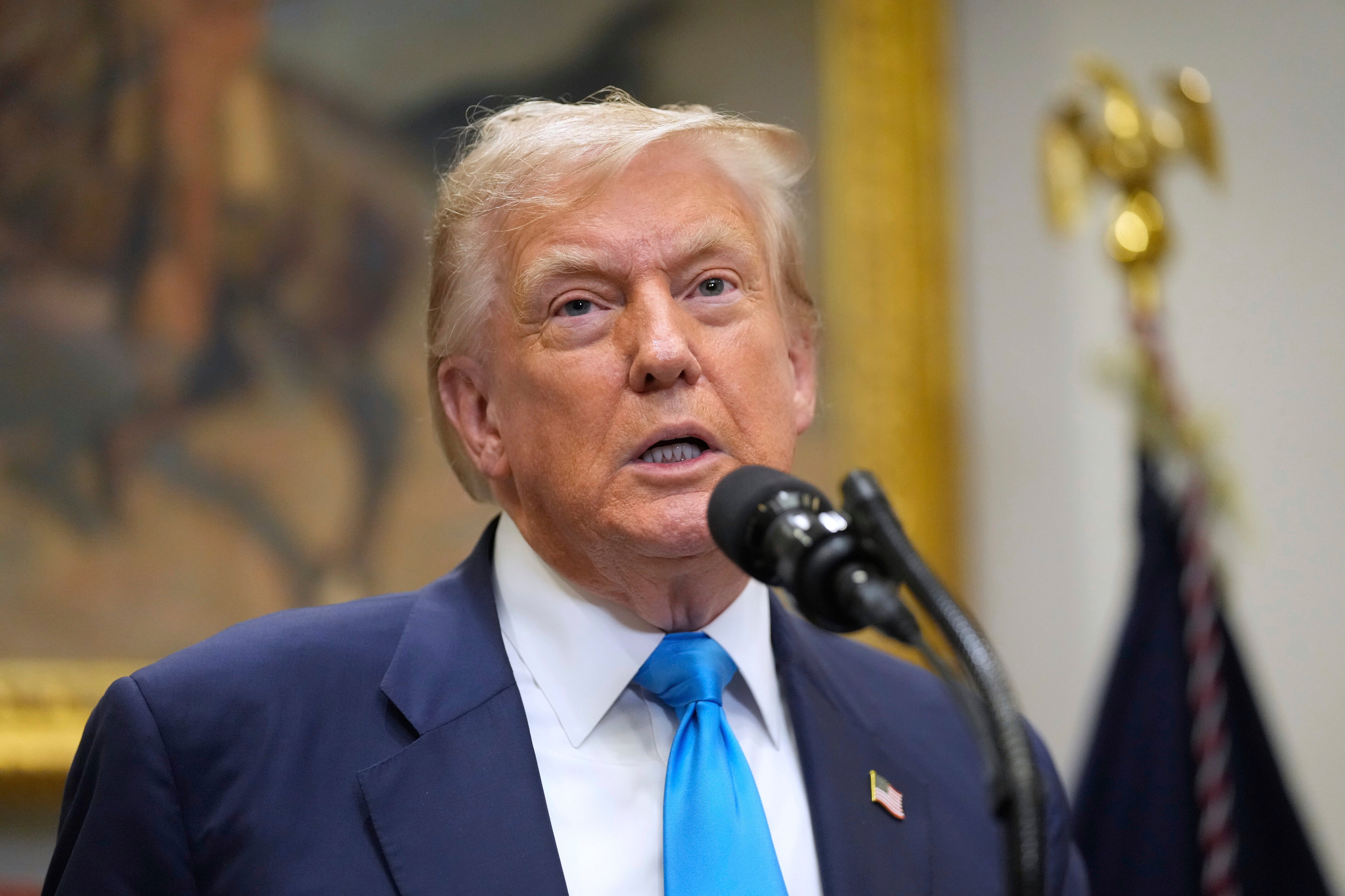 El presidente Trump nunca ha sido acusado de ningún delito relacionado con el caso de Epstein